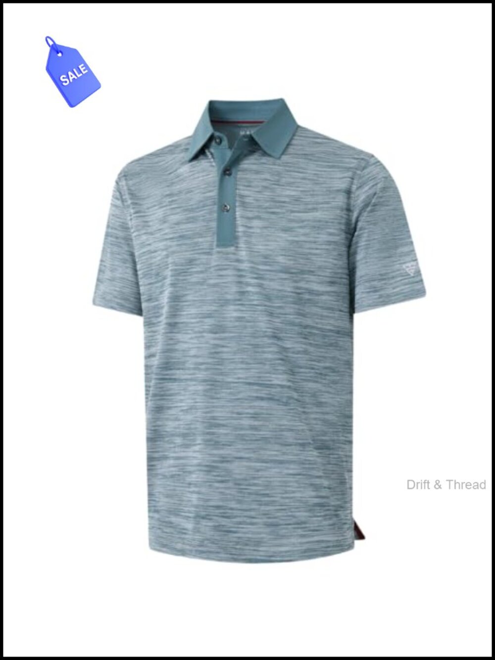 Men's Golf Polo Shirt Dry Fit Moisture Wicking Short Sleeve Performance